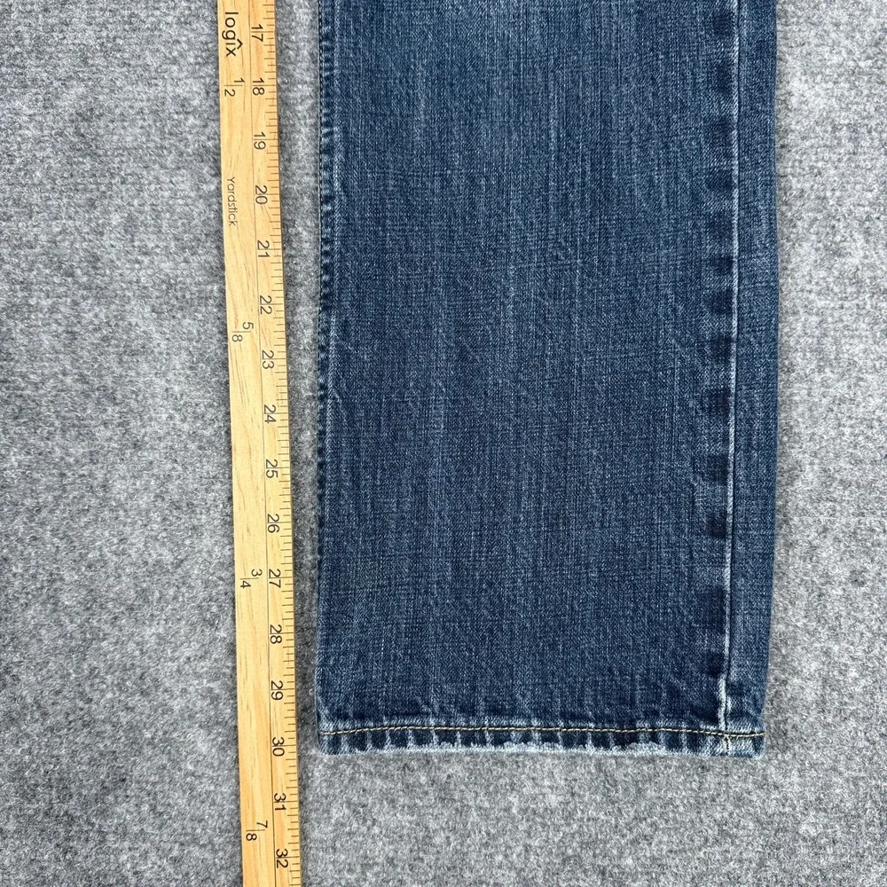 American‎ Eagle Original Straight Jeans Mens 32x32 Blue Medium Wash Denim